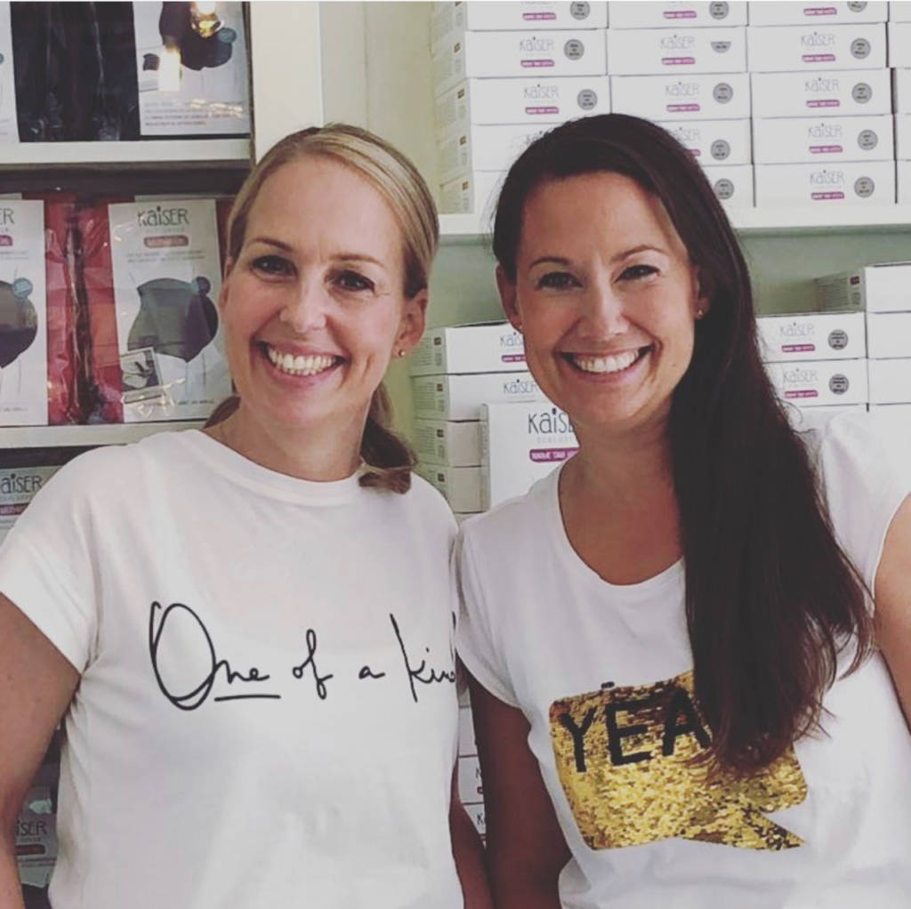 Daniela und Julia als Team